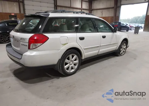 2008 Subaru Outback 2.5I z USA, uszkodzony, nr VIN 4S4BP61C687312189